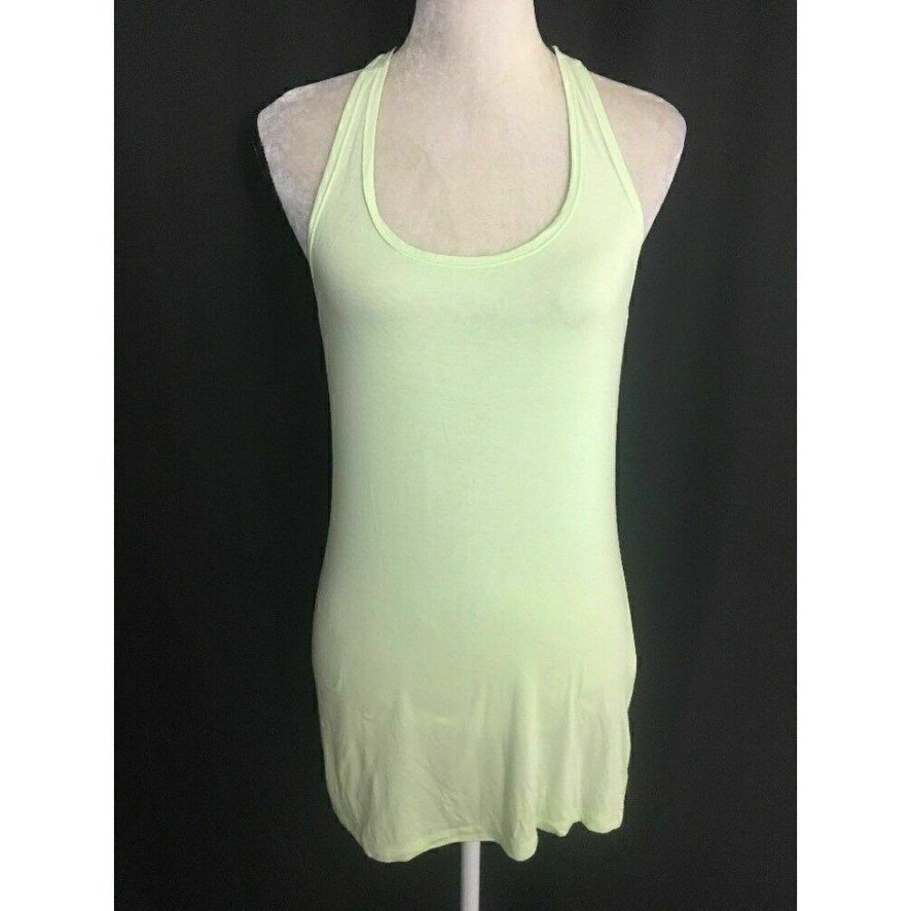 Mike Gonzalez Light Green Scoop Neck tank top